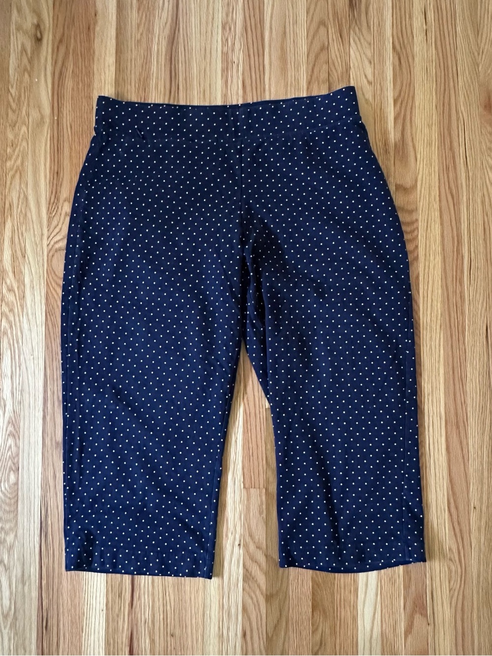 Polka Dot Capri Pants
